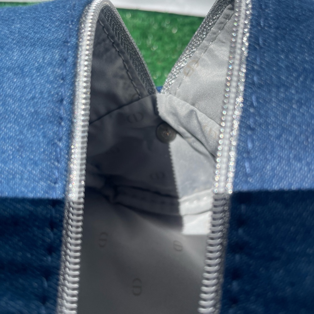 Dior Blue Crossbody Bag with Chain - Picture 10 of 15